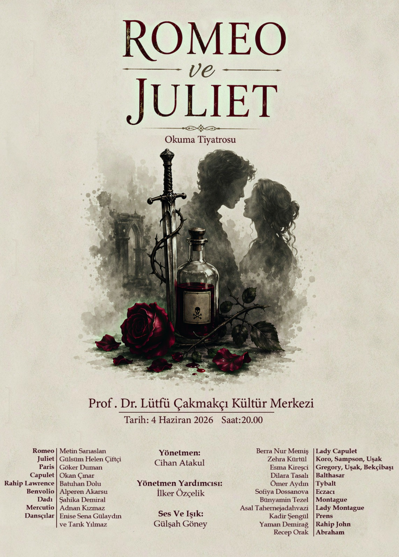 ROMEO & JULIET: A Shakespeare Reading Performance